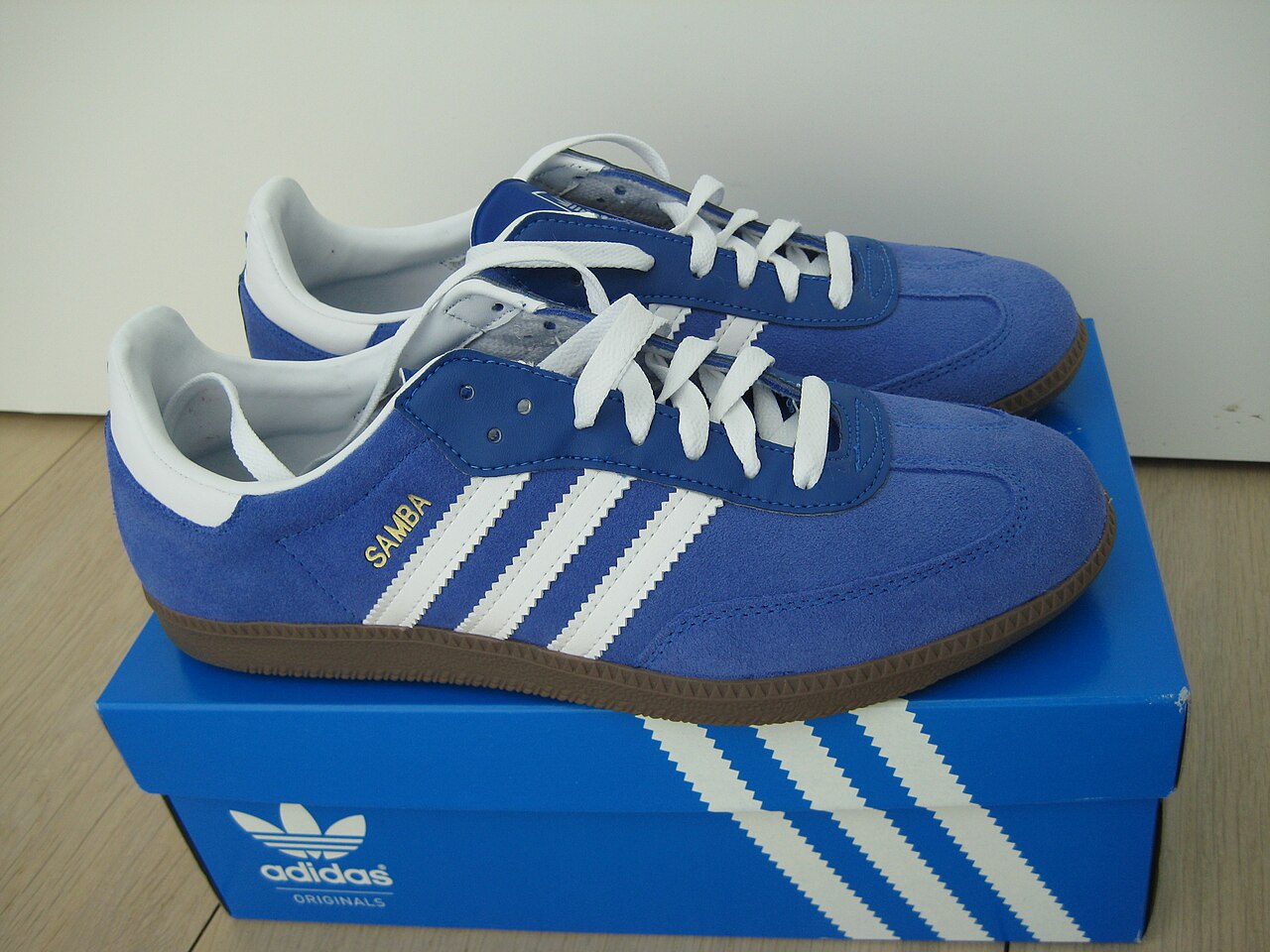 Samba Blue Suede